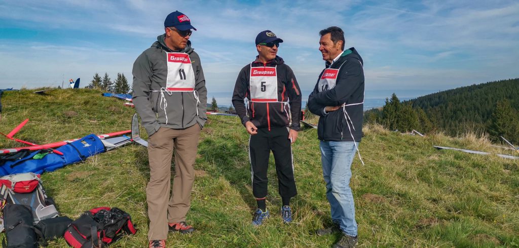 F3F Prominenz aus Deutschland Siggi Schedel (rechts im Bild)